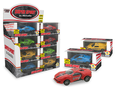 AUTO SPORTIVE IN METALLO RETROCARICA 1:43 - 66093