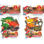Set da 6 dinosauri in plastica morbida con colori vivaci e dettagli realistici per bambini