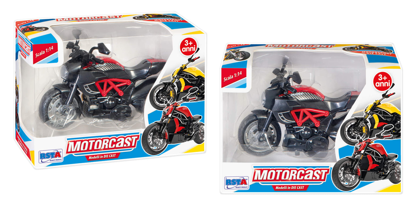 MOTO CUSTOM DIE CAST 15cm - 1:14 - 10928