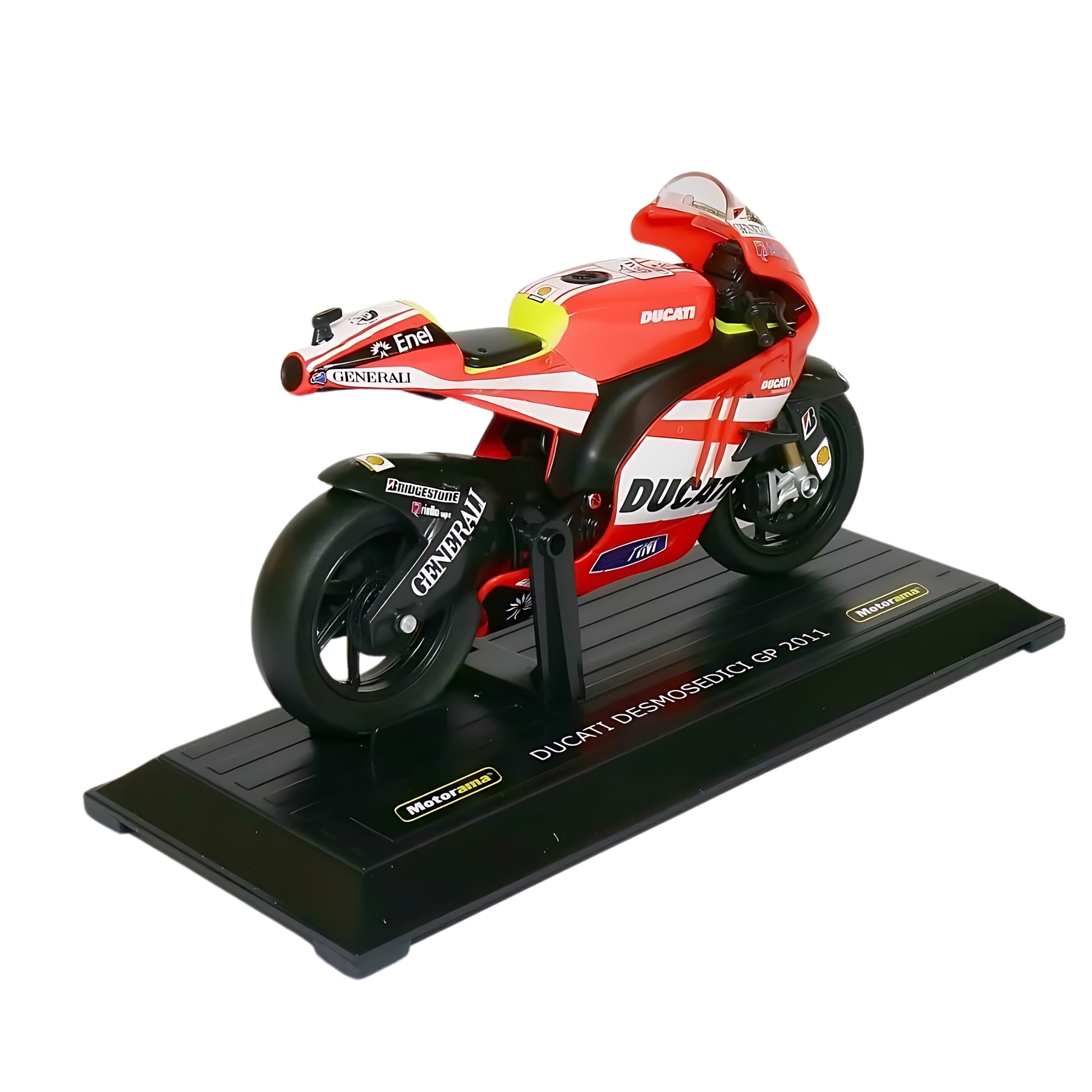 Modellino Ducati Desmosedici Rossi 1:16 dettaglio