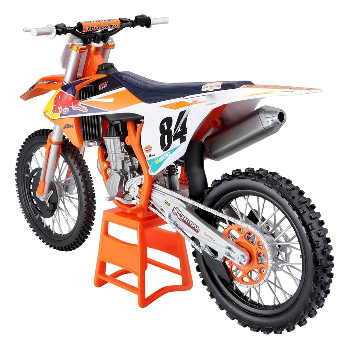 MODELLINO DIE CAST RED BULL KTM 450 SX-F JEFFREY HERLINGS FACTORY EDITION 2018 - 1:6 - 32228