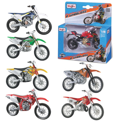 Maisto Modellini Die Cast Moto Cross 1:18 - 31300-06000