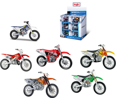 MODELLINI DIE CAST MAISTO MOTO CROSS 1:18 - 926621