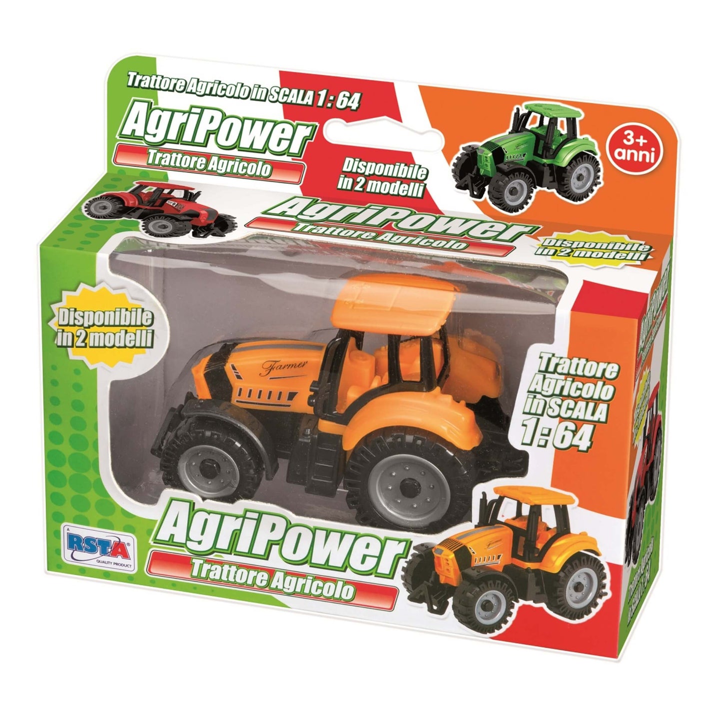 AgriPower Trattore Agricolo 1:64 - 10442