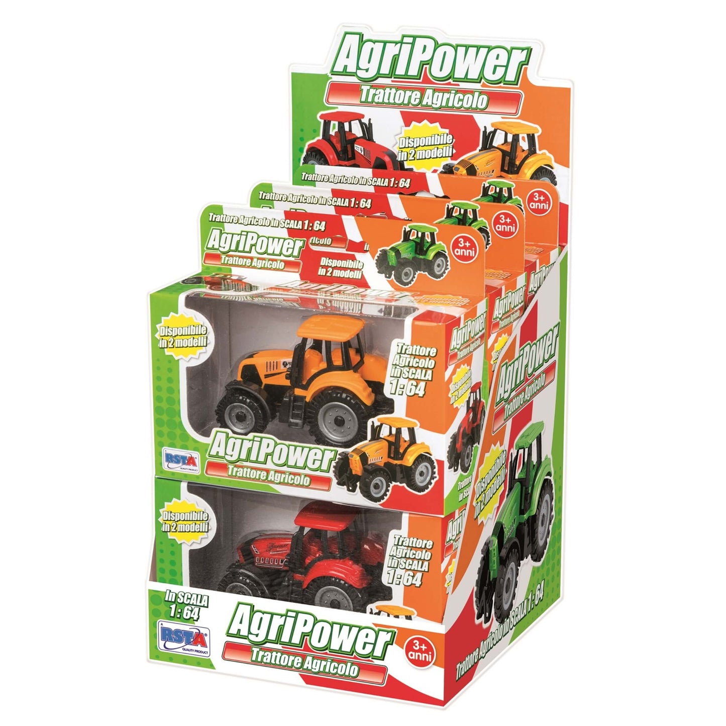 AgriPower Trattore Agricolo 1:64 - 10442