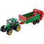 MODELLINO TRATTORE CON RIMORCHIO IN PLASTICA 1:27 - 61002