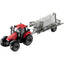 MODELLINO TRATTORE CON RIMORCHIO IN PLASTICA 1:27 - 61002