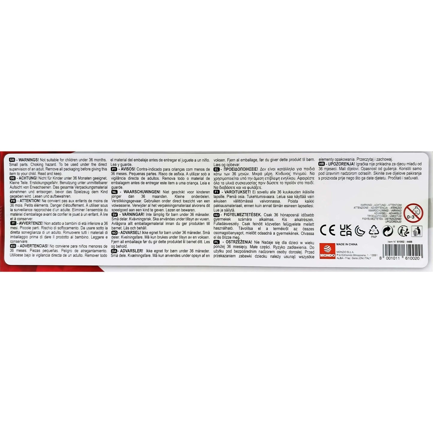 MODELLINO TRATTORE CON RIMORCHIO IN PLASTICA 1:27 - 61002