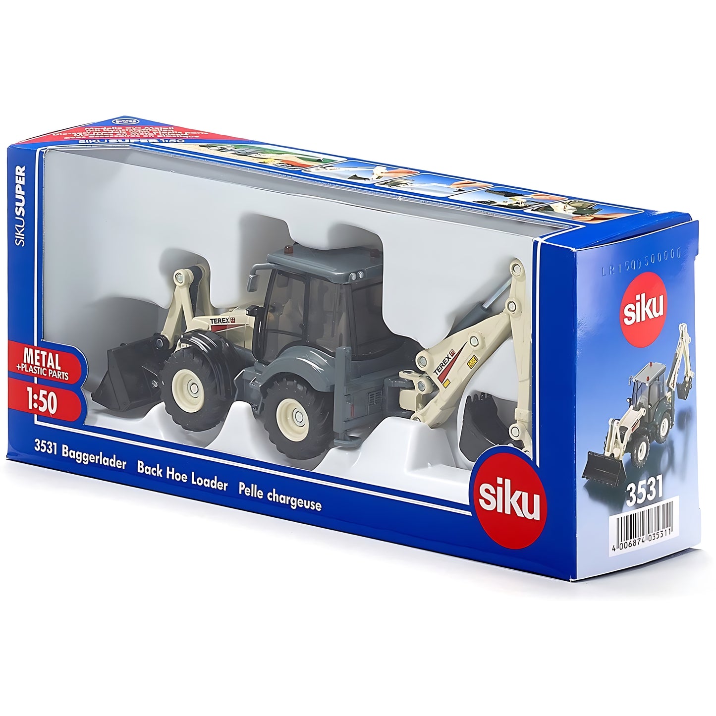 SIKU 3531 dettaglio braccio escavatore
