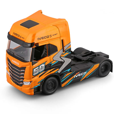 Bburago Iveco S-Way Modellino Motrice Camion Die-Cast Scala 1:43 - 18-32208