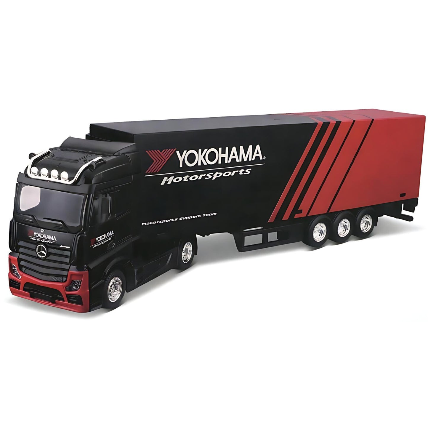 MODELLINO DIE CAST BBURAGO CAMION CO RIMORCHIO STREET FIRE 1:43 - 18-31480