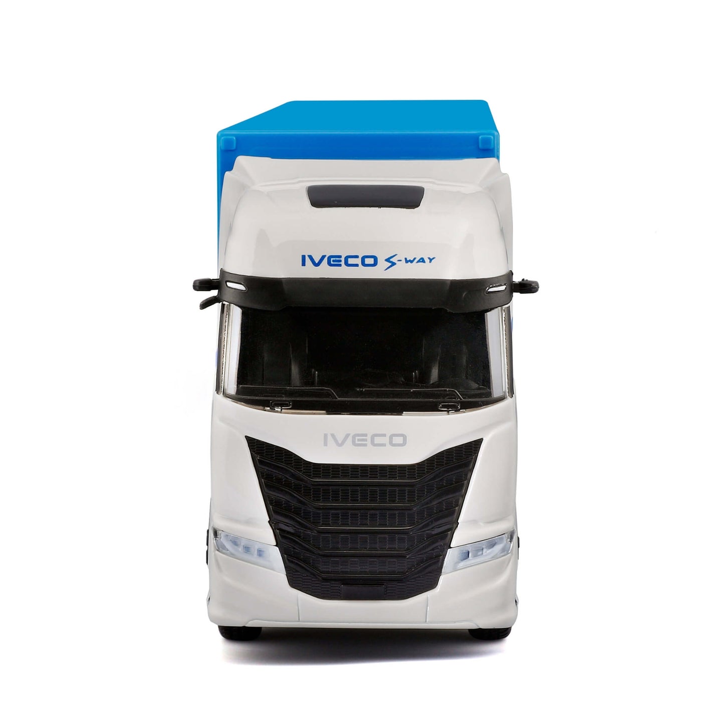 Bburago Iveco S-Way Camion con Rimorchio Modellino Die-Cast Scala 1:43 - 18-31469