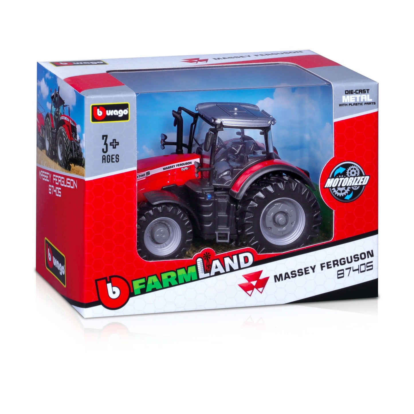 Bburago Trattori Motorizzati Modellini Assortiti 10 cm - 18-31610