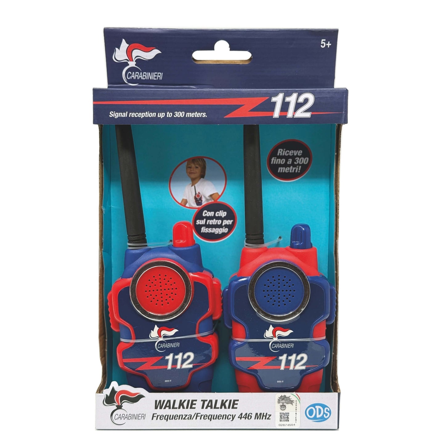Walkie Talkie Carabinieri 40 MHz