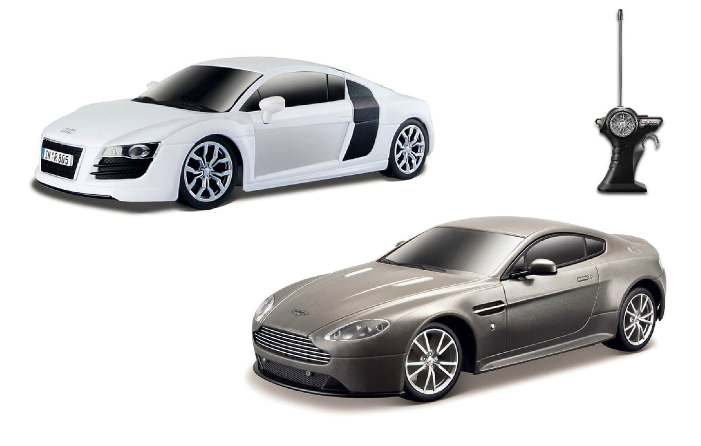 Modellino radiocomandato Maisto Aston Martin V8 Vantage S con radiocomando incluso