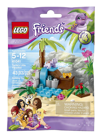1 BUSTINA LEGO MINIFIGURES FRIENDS TARTARUGA - SERIE 4