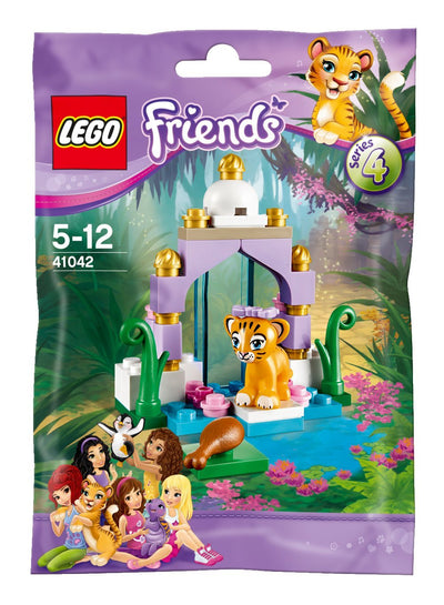 1 BUSTINA LEGO MINIFIGURES FRIENDS TIGRE - SERIE 4