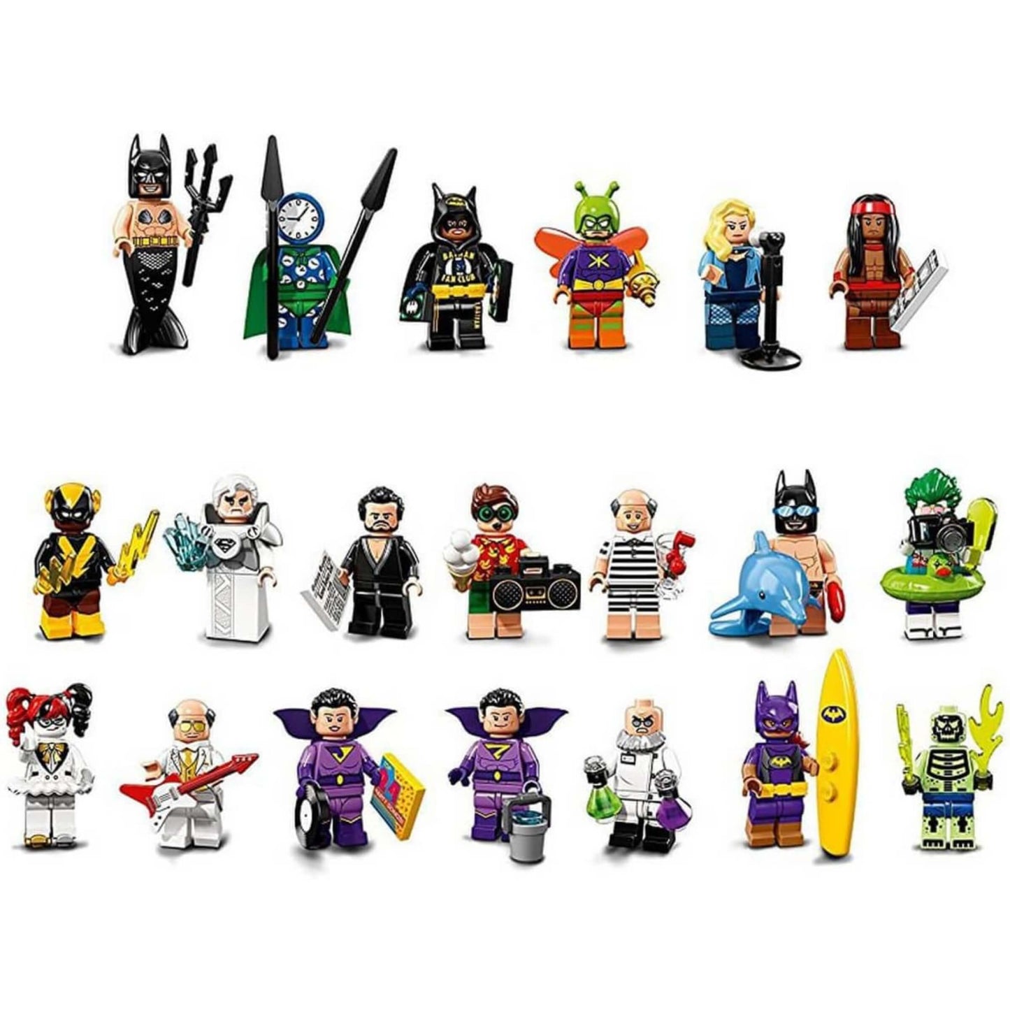 1 BUSTINA LEGO MINIFIGURES THE BATMAN SERIES 2