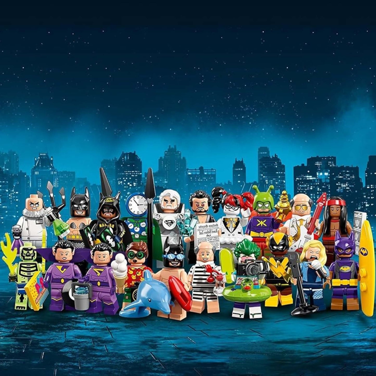 1 BUSTINA LEGO MINIFIGURES THE BATMAN SERIES 2