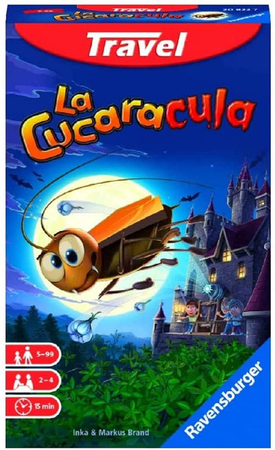 Ravensburger Travel Games La Cucaracula con catapulta - 2-4 giocatori dai 5 anni