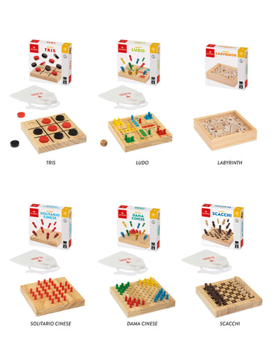 MINI GIOCHI IN LEGNO (6PZ) 53915