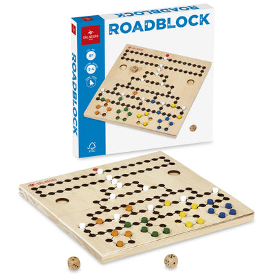 Roadblock Dal Negro gioco da tavolo in legno - piano pieghevole per partita strategica
