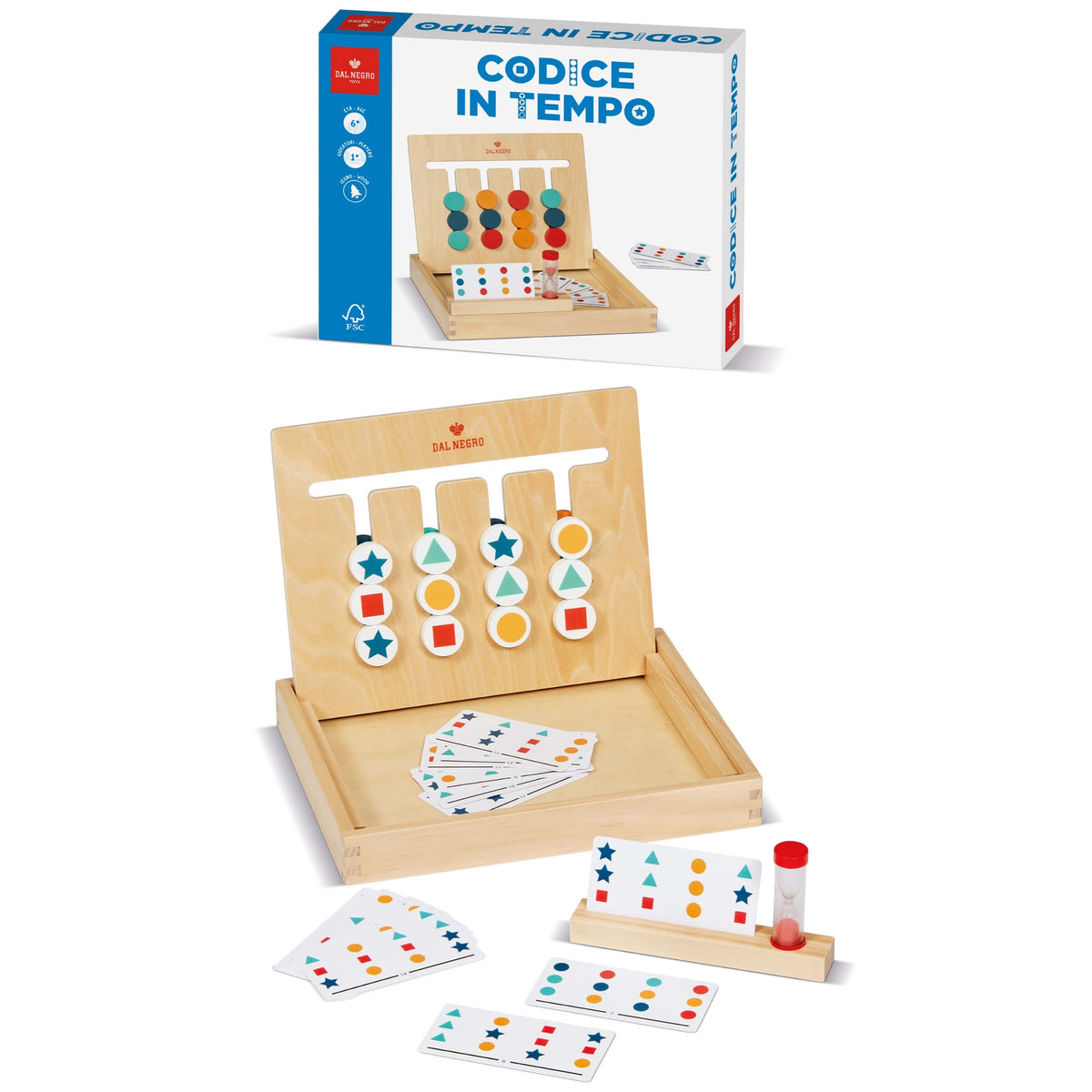 Codice in Tempo Gioco Educativo Dal Negro