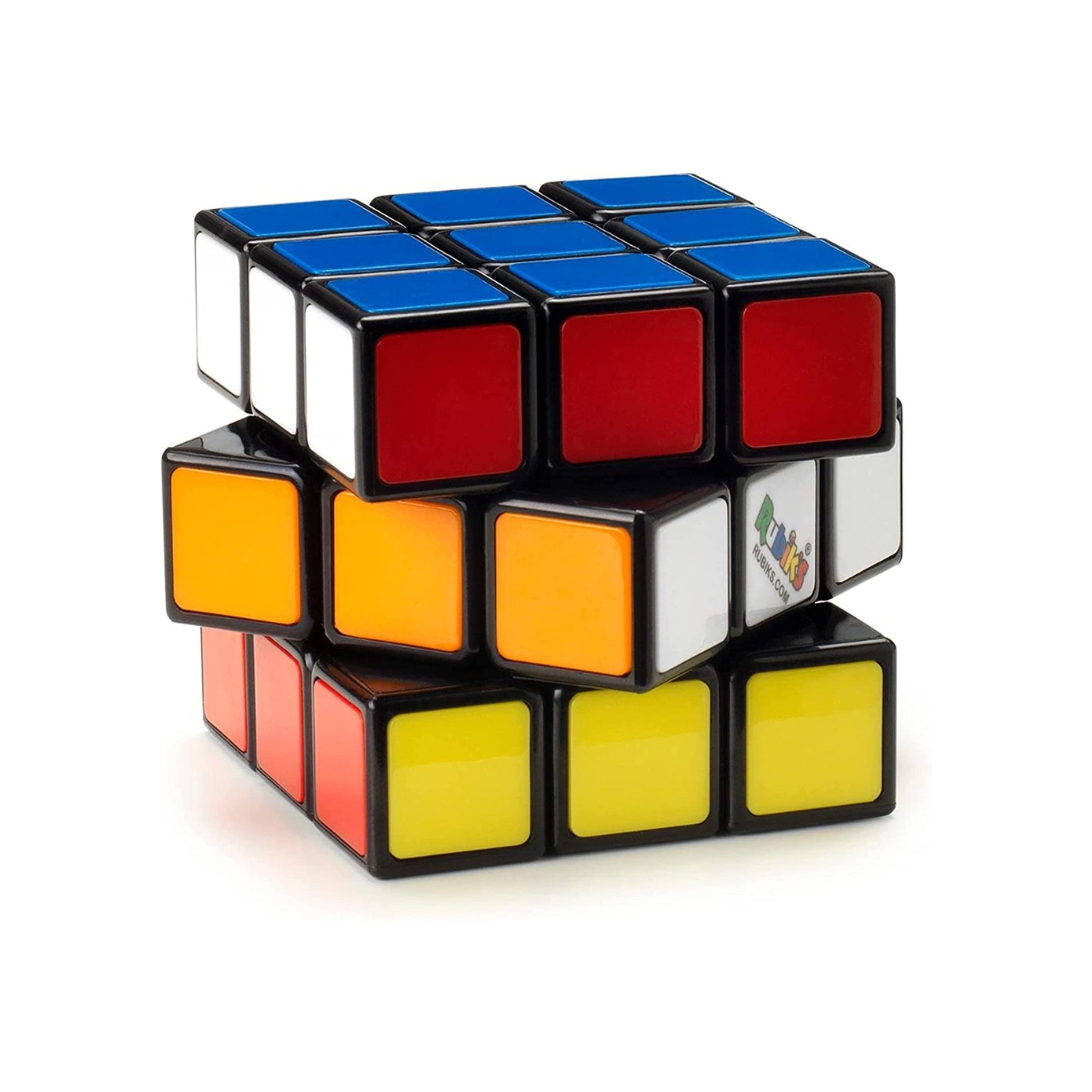 Cubo di Rubik's 3x3 - vista laterale con tessere colorate fisse