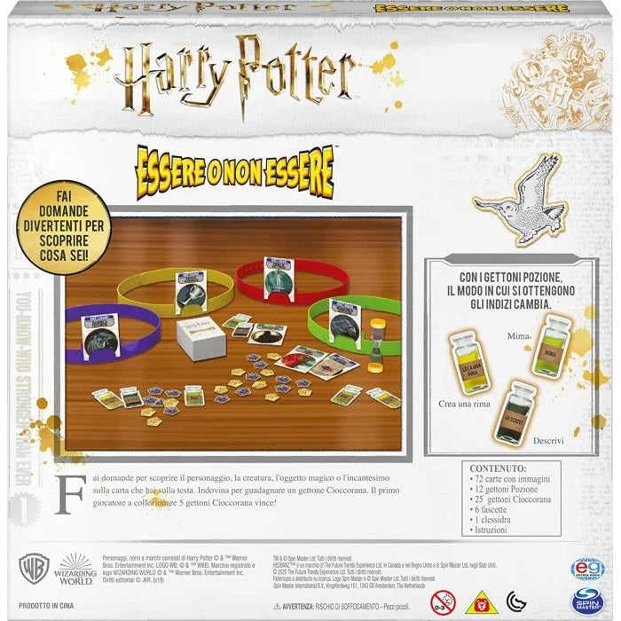 GIOCO IN SCATOLA ESSERE O NON ESSERE HARRY POTTER