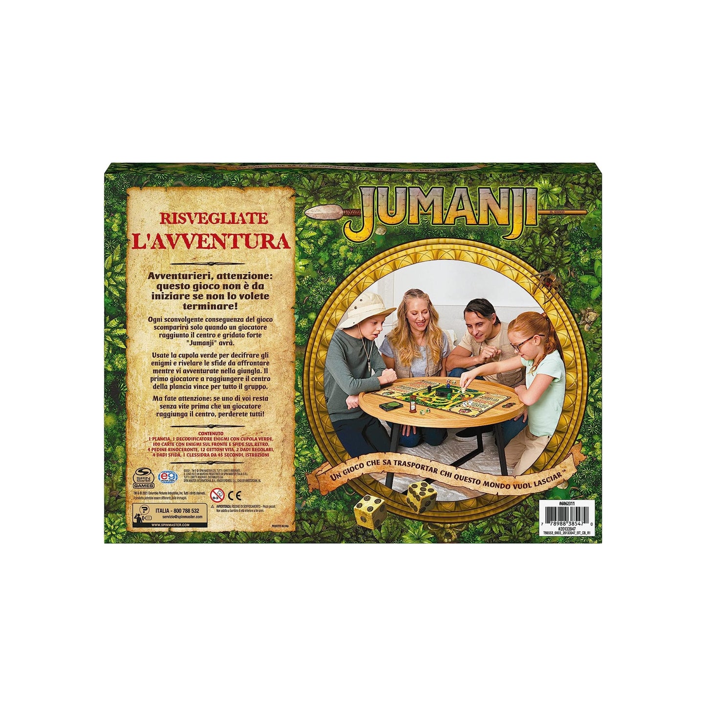 GIOCO IN SCATOLA JUMANJI
