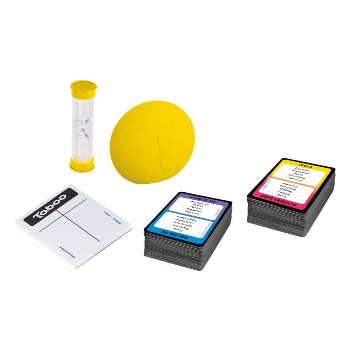Hasbro Taboo carte parole vietate nuova edizione versione moderna
