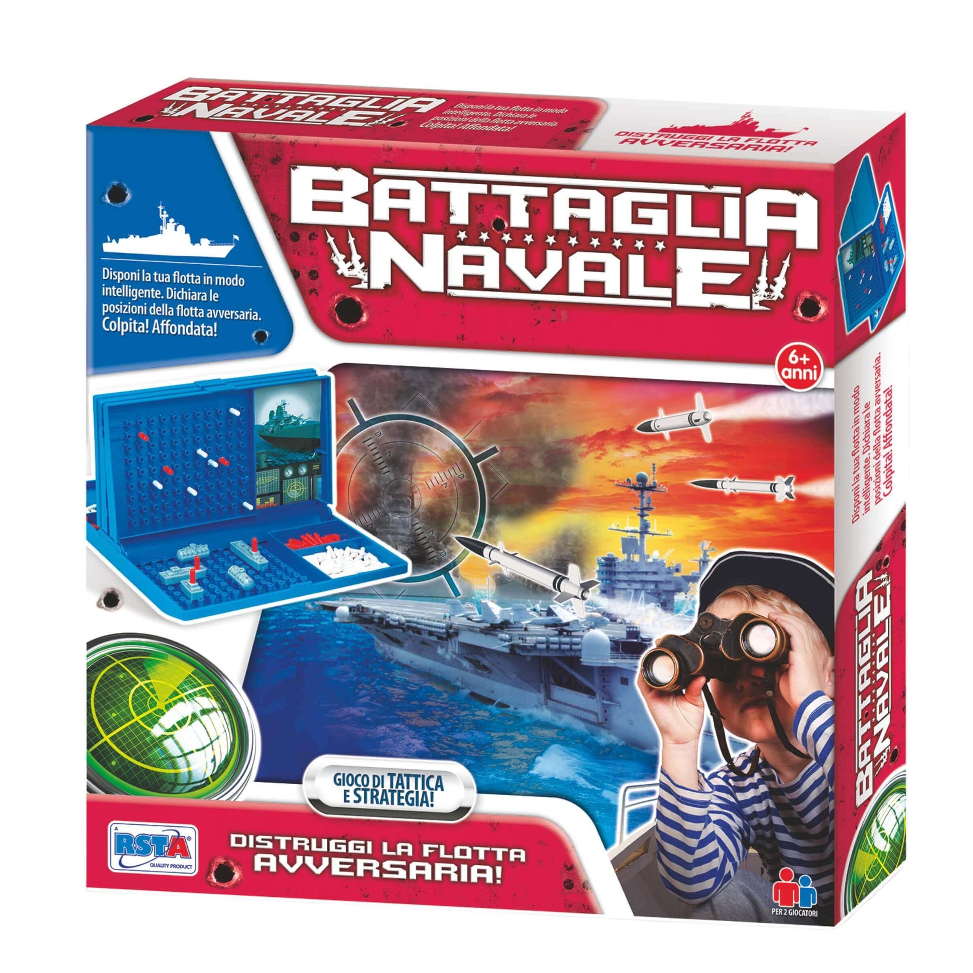 Gioco Battaglia Navale 9440 plancia e componenti