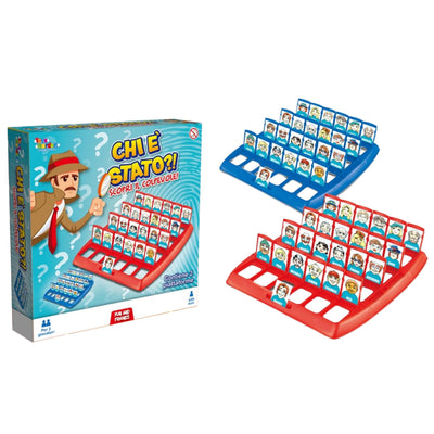 Gioco di deduzione Chi e' Stato scatola con componenti per tutta la famiglia