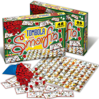 GIOCO TOMBOLA DELLA SMORFIA 48 CARTELLE - 307731