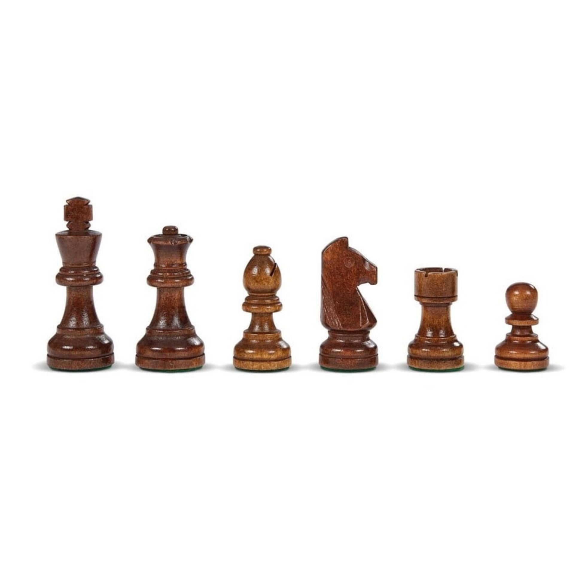 Dettaglio pezzi scacchi piombati N.5 legno tornito con finiture classiche