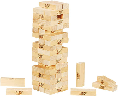 Hasbro Classic Jenga mattoncini legno e sagoma per costruire la torre