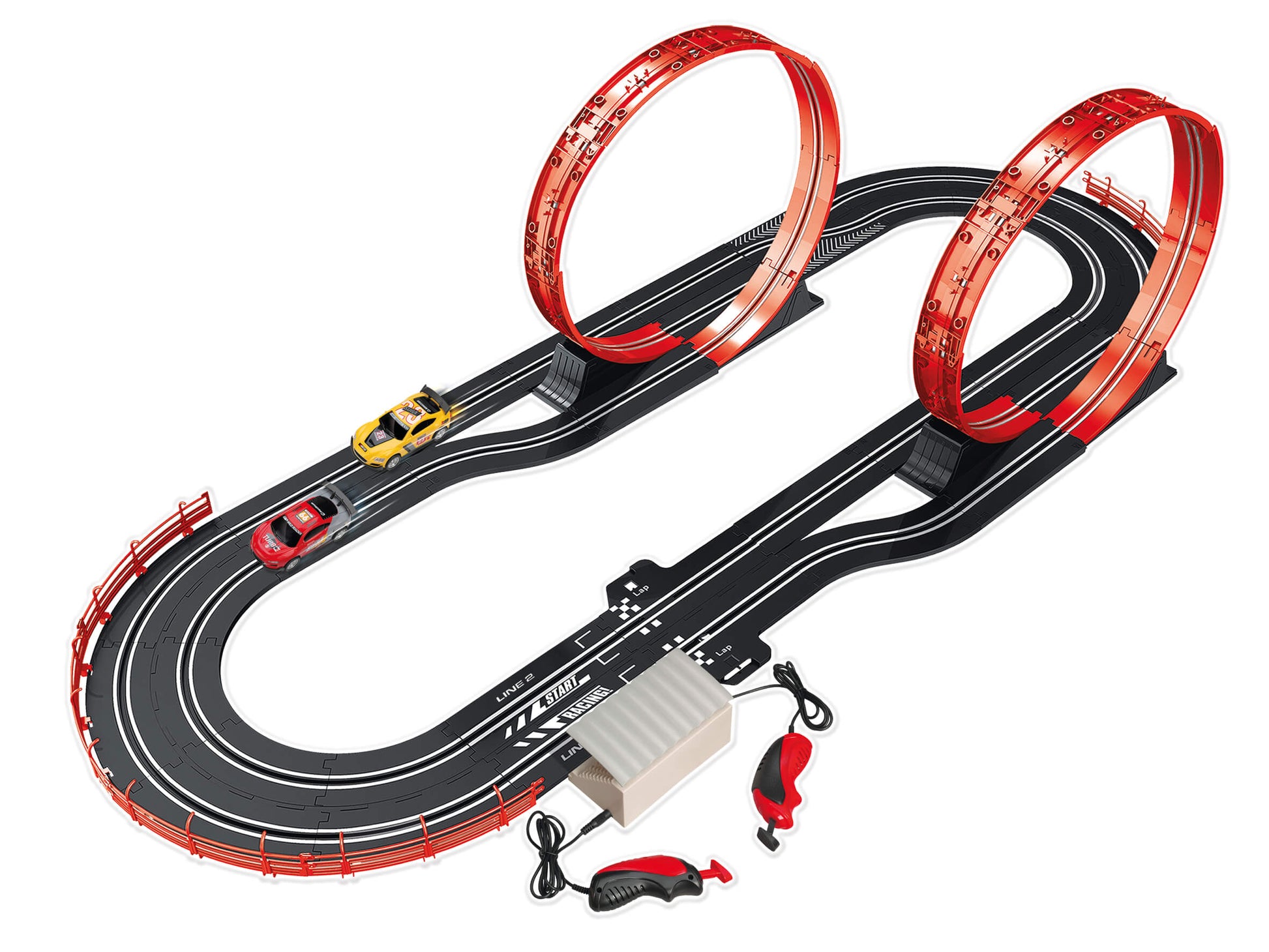 Pista Vertical Duel percorso 4,5 metri con anelli