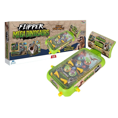 Mega Dinosaurs Flipper gioco da tavolo preistorico con display dinosauri
