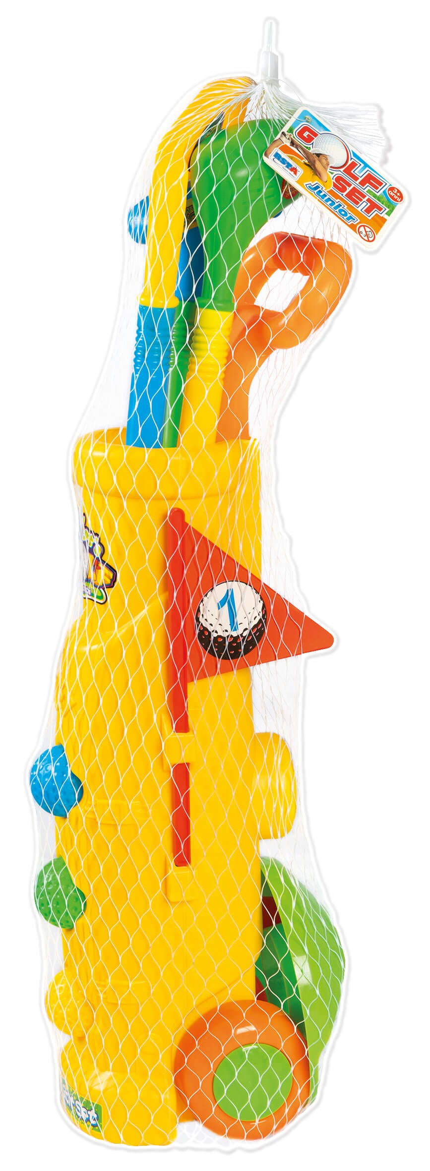 SACCA DA GOLF CON 4 MAZZE E 3 PALLINE - 10833