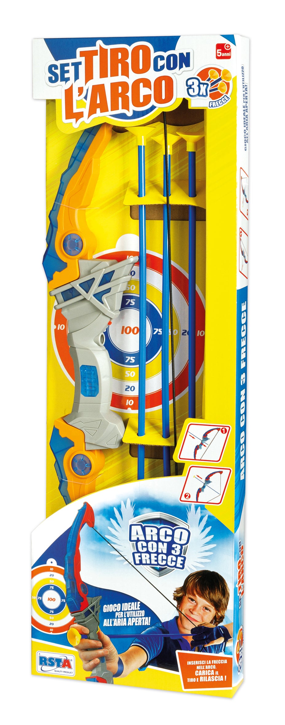 Playset Tiro Arco bambini arco e frecce ventose G06002B