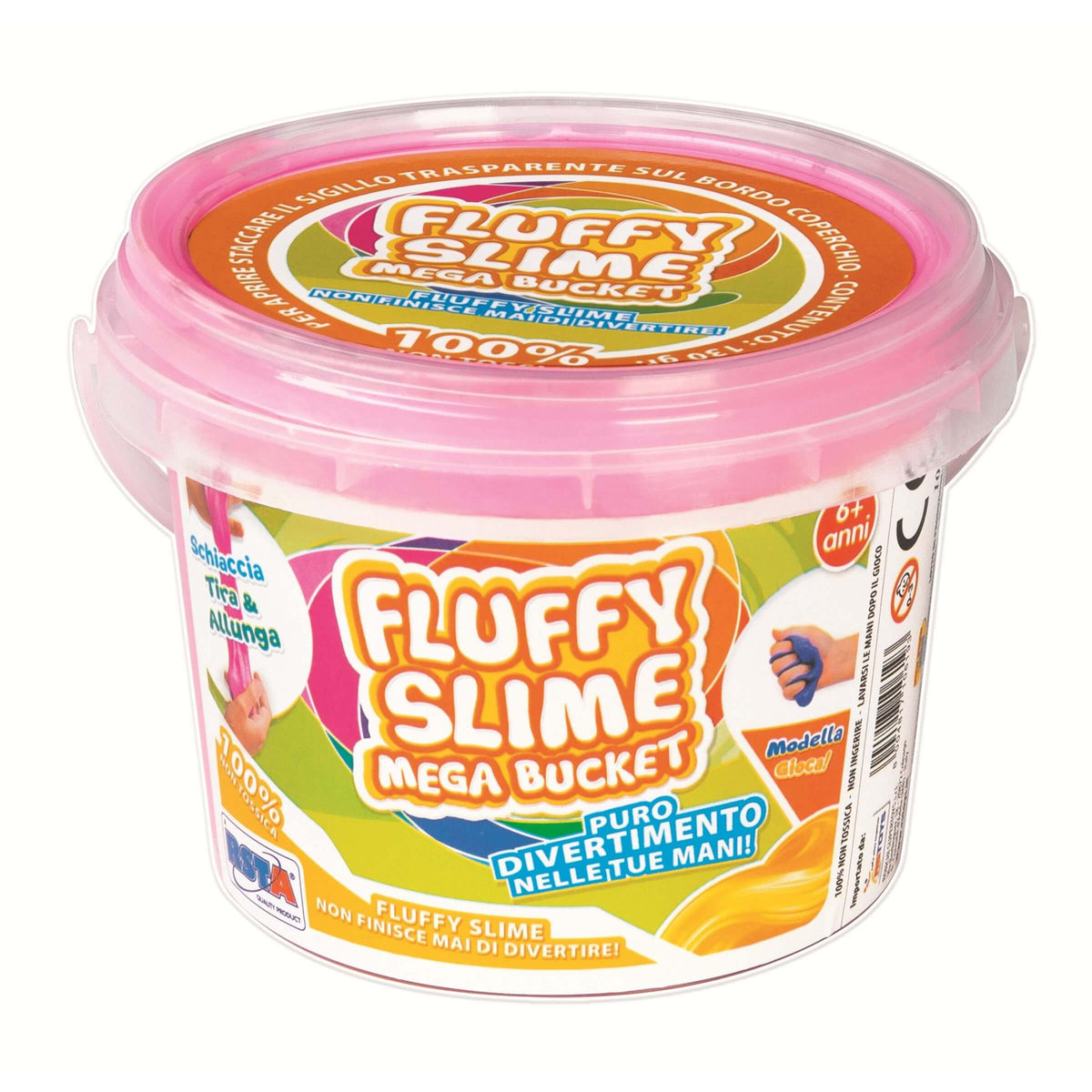 Fluffy Slime 1 Mega Secchiello 130gr - 10619