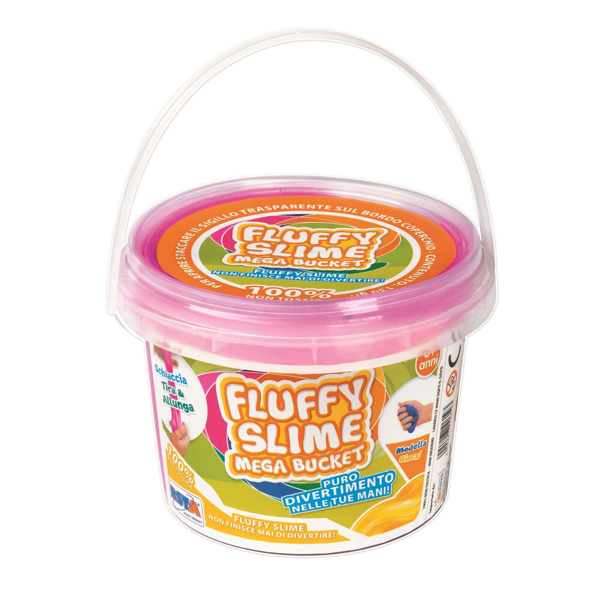Fluffy Slime 1 Mega Secchiello 130gr - 10619