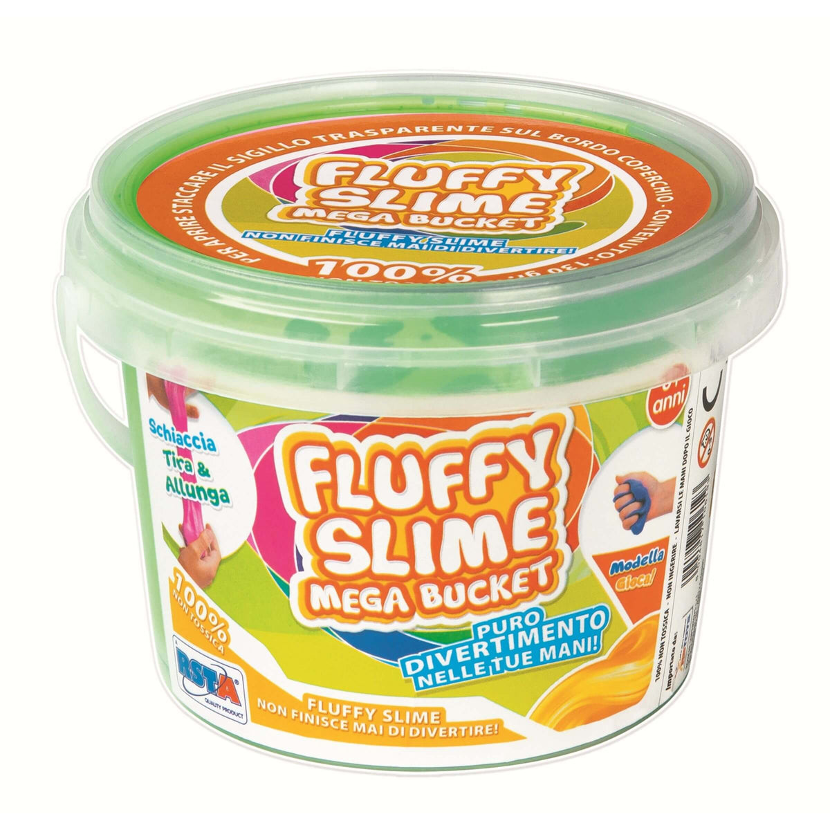 Fluffy Slime 1 Mega Secchiello 130gr - 10619