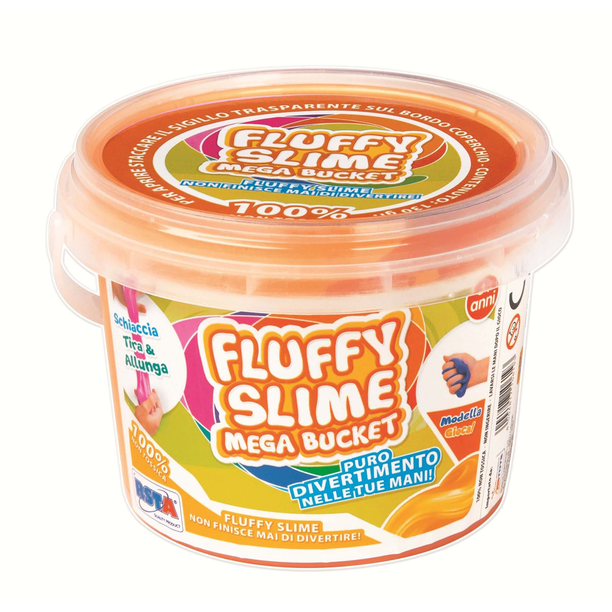 Fluffy Slime 1 Mega Secchiello 130gr - 10619