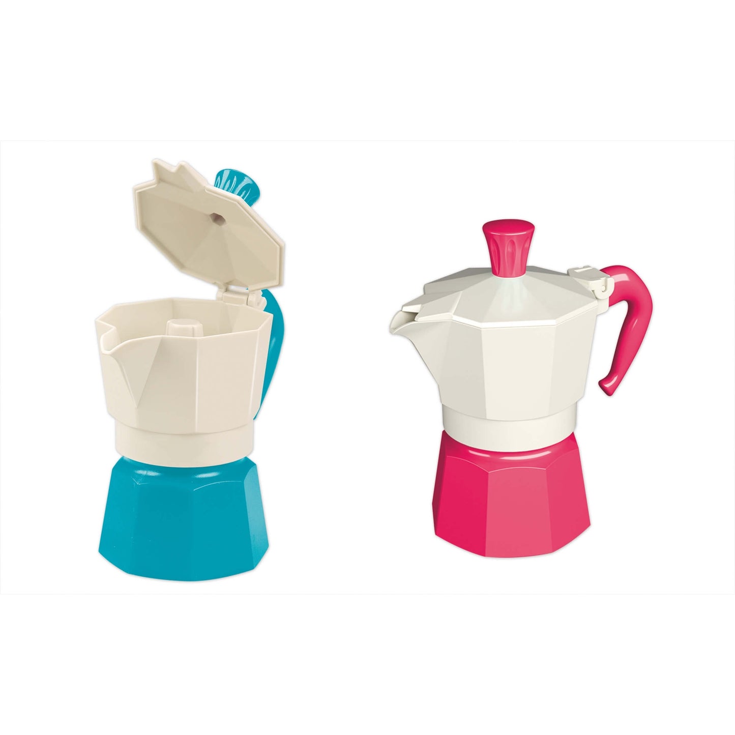 Caffettiera Giocattolo Caffè Italiano con Coperchio Apribile - 11935