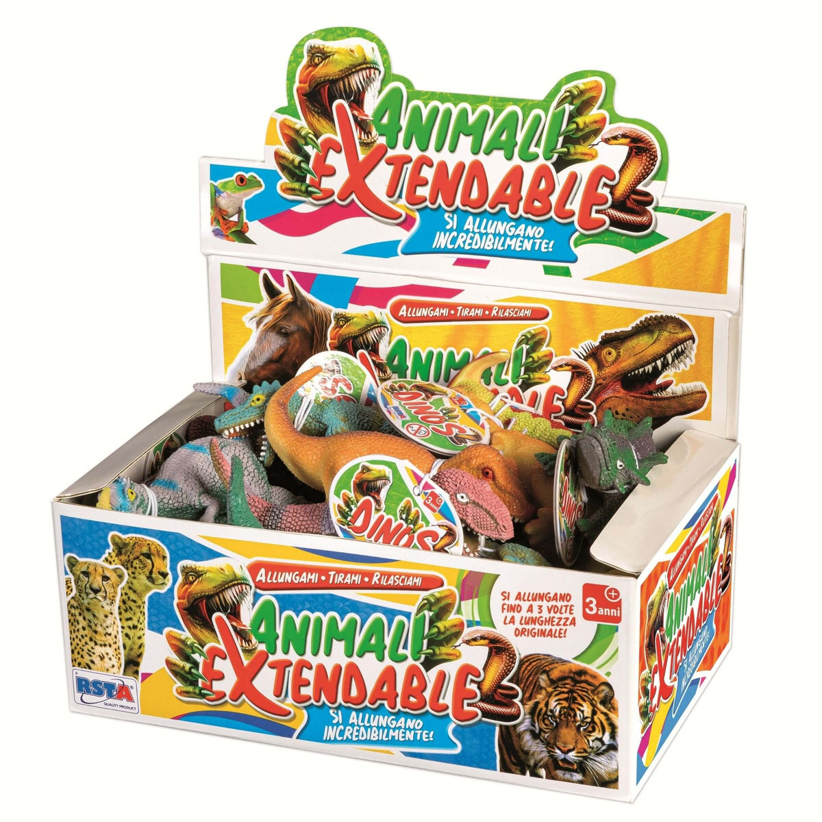 Display Animali Dinosauri Extandable (24PZ) 11965