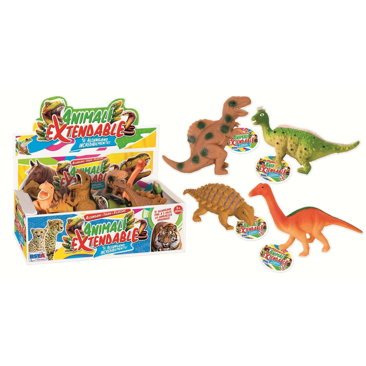 Display Animali Dinosauri Extandable (12PZ) 10731