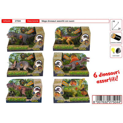 Dinosauro realistico con suono dettaglio testa e texture