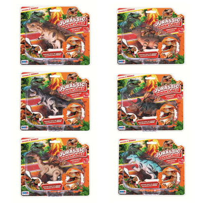 Dinosauri Jurassic Adventures Carica a Molla - 12291