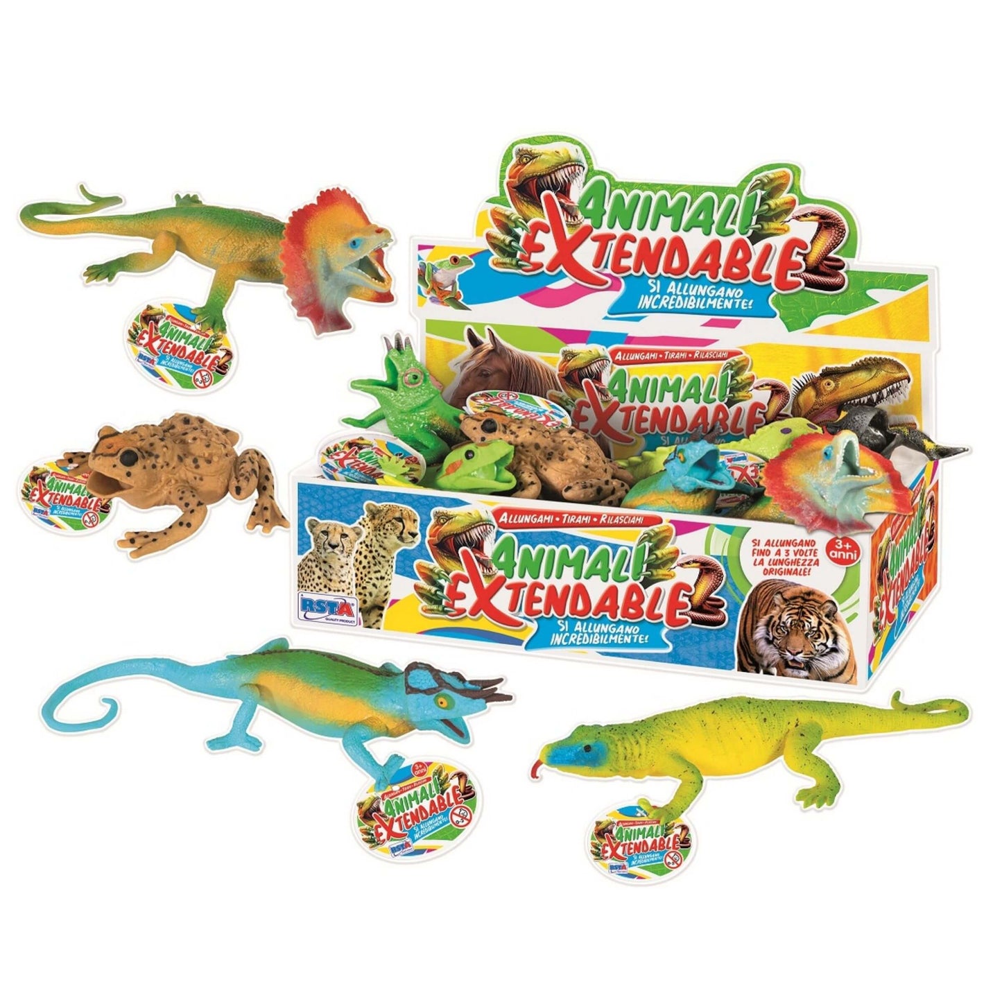 Display Animali Rettili e Anfibi Extendable (12PZ) 10732